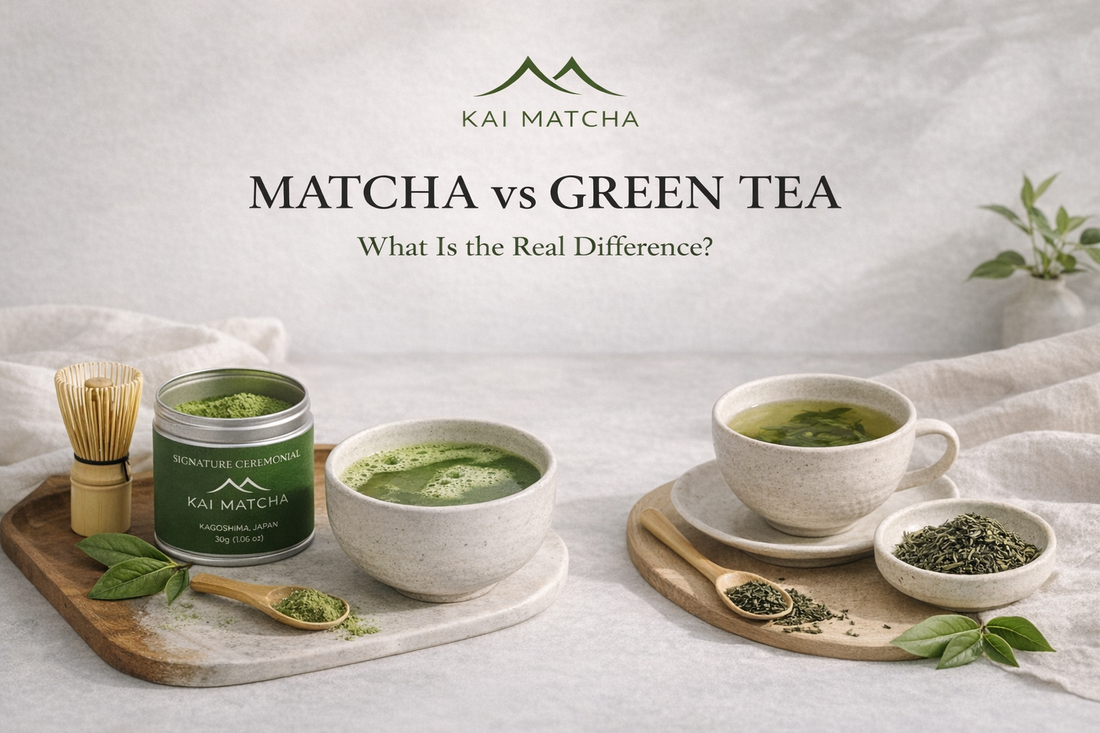 Matcha vs Green Tea: What Is the Real Difference