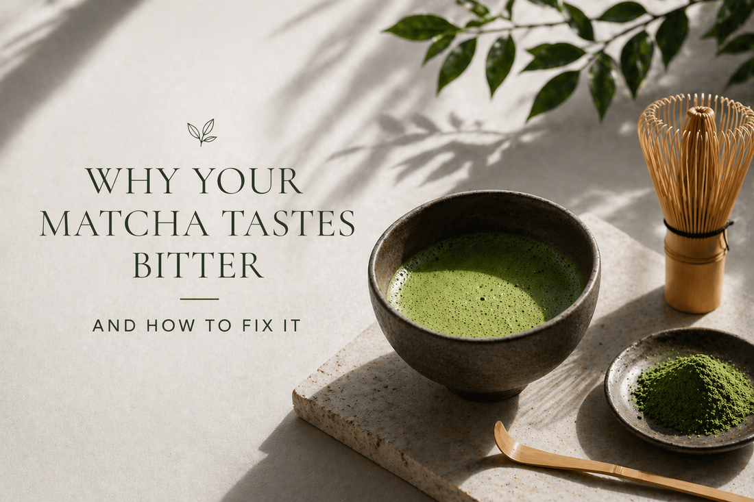 Why Your Matcha Tastes Bitter and How to Fix It