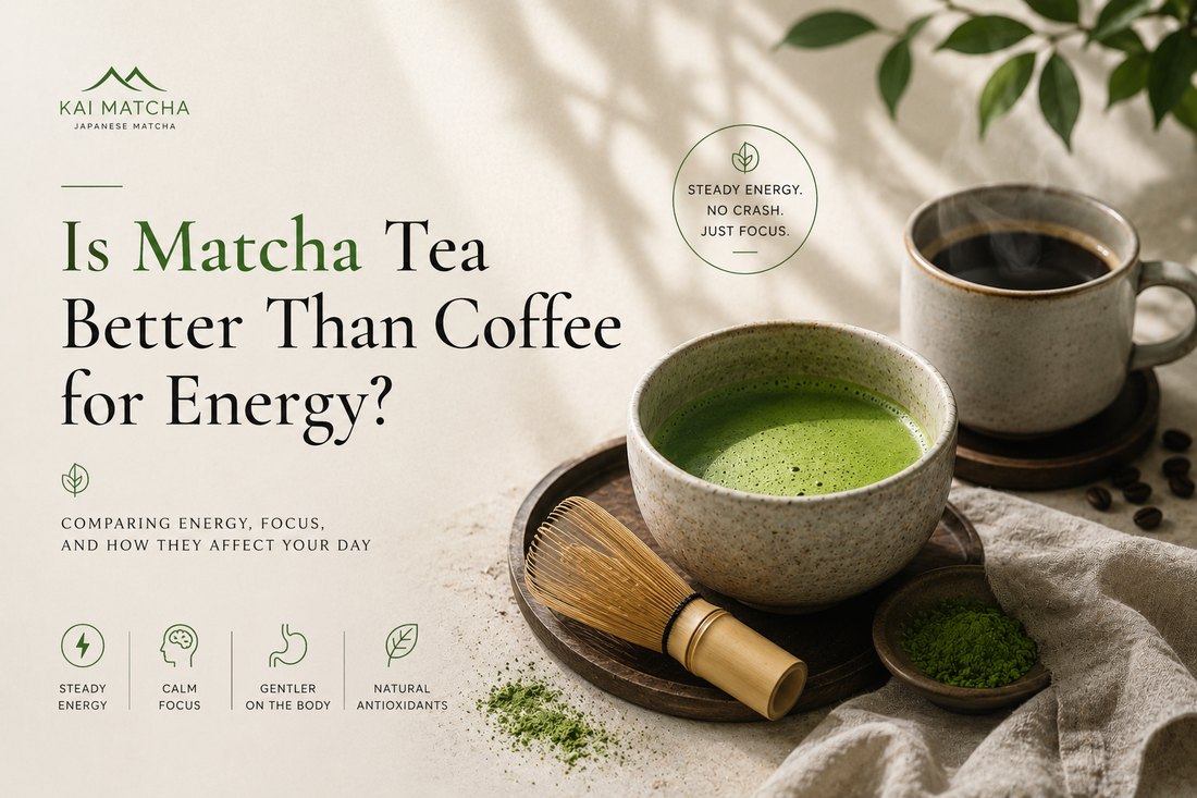 Is Matcha Tea Better Than Coffee for Energy?
