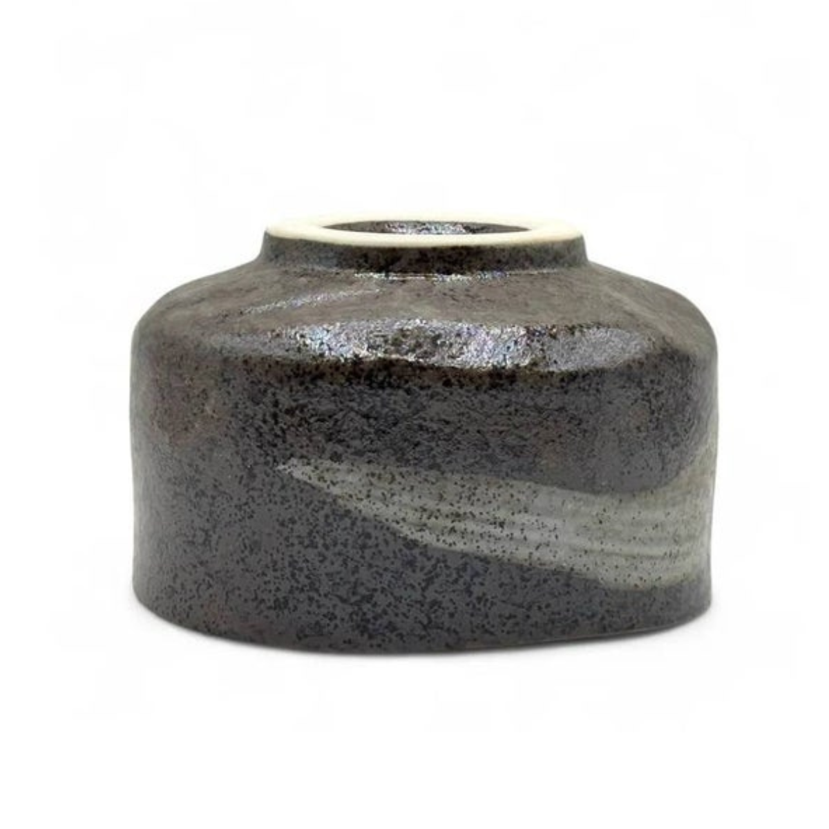 Brushstroke Brown Mino-yaki Chawan