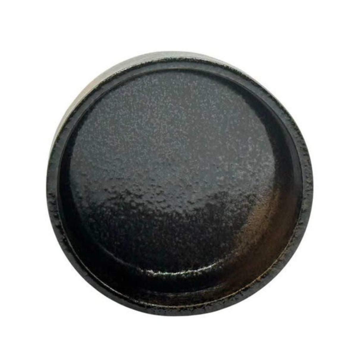 Kuro Sunafuki Black Mino-yaki Chawan